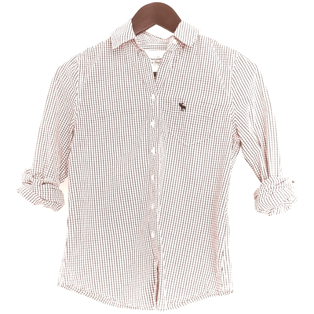 A&F XS Classic Button-up Top